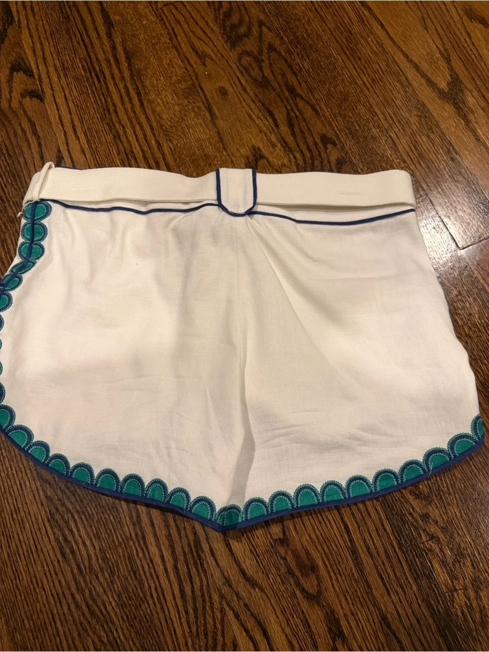 Zimmerman white paisley embellished shorts - Picture 8 of 8